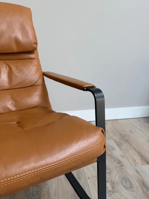Leolux Indra fauteuil, Ceras Brandy — Fauteuil (foto 6)